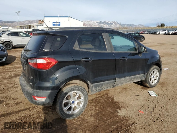 2019 Ford EcoSport SE with VIN MAJ6S3GL8KC290811, listed as a Copart auction lot 50041145 with 54,667 mi miles and Salvage Title. Bid and sale history available at carsss.com. Image 3.
