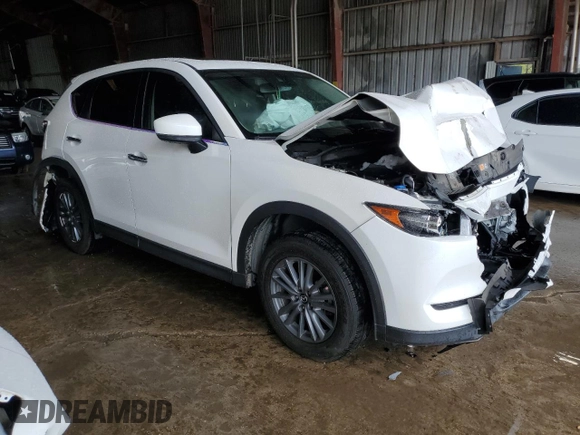 2020 Mazda CX-5 Touring with VIN JM3KFACM9L0756885, listed as a Copart auction lot 49675125 with 0 mi miles and Salvage Title. Bid and sale history available at carsss.com. Image 4.