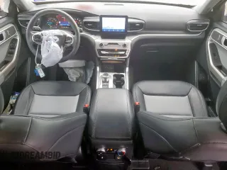 2023 Ford Explorer XLT with VIN 1FMSK7DH9PGA46662, listed as a Copart auction lot 59389215 with 27,382 mi miles and Salvage title. Bid and sale history available at DreamBid. Image 8.