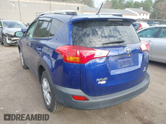 2015 Toyota RAV4 LE with VIN 2T3BFREV0FW408275, listed as a IAAI auction lot 42031636 with 118,200 mi miles and . Bid and sale history available at carsss.com. Image 3.