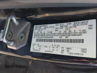 2013 Ford Escape S with VIN 1FMCU0F7XDUD47559, listed as a IAAI auction lot 42027505 with 209,394 mi miles. Bid and sale history available at carsss.com. Image 9.