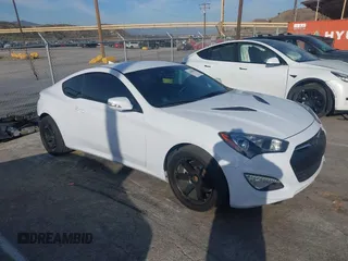 2016 Hyundai Genesis Coupe 3.8L Base with VIN KMHHT6KJ0GU132287, listed as a IAAI auction lot 42484478 with 64,903 mi miles and . Bid and sale history available at DreamBid. Image 1.