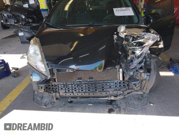 2010 Honda Fit Sport with VIN JHMGE8H46AS016942, listed as a IAAI auction lot 42206051 with 183,846 mi miles and . Bid and sale history available at DreamBid. Image 6.