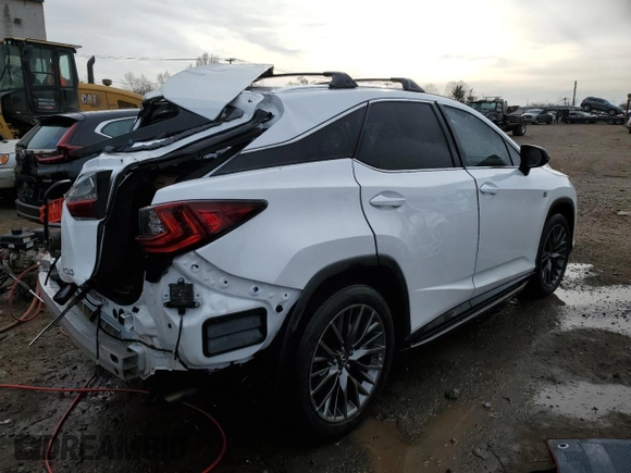 2019 Lexus RX 350 with VIN 2T2BZMCA8KC207105, listed as a Copart auction lot 40158103 with 6,842 mi miles and . Bid and sale history available at DreamBid. Image 3.