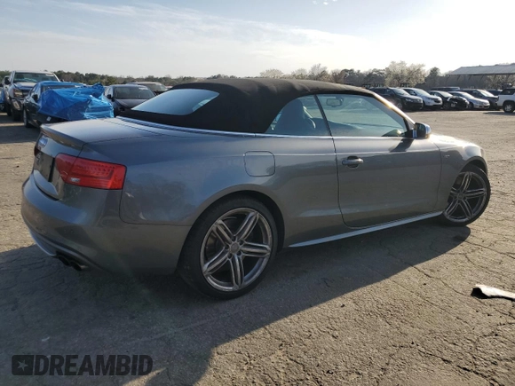 2014 Audi S5 Premium Plus z VIN WAUCGAFH1EN003671, wystawiony jako Copart lot #48007325 z przebiegiem 73 666 mil mil oraz Szkody całkowita. Historia ofert i sprzedaży dostępna na DreamBid. Obrazek 3.