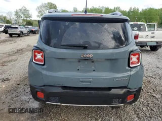 2018 Jeep Renegade Limited z VIN ZACCJADB3JPJ04597, wystawiony jako Copart lot #53925805 z przebiegiem 89 226 mil mil oraz Nie do naprawy • Non repairable. Historia ofert i sprzedaży dostępna na DreamBid. Obrazek 6.