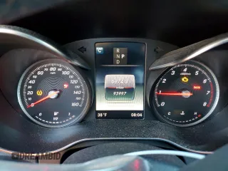 2018 Mercedes-Benz C 300 with VIN 55SWF4KB7JU280340, listed as a Copart auction lot 86372144 with 93,997 mi miles and Salvage Title. Bid and sale history available at DreamBid. Image 9.