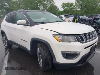 2018 Jeep Compass Limited with VIN 3C4NJDCB3JT222382, listed as a IAAI auction lot 42230237 with 72,708 mi miles and . Bid and sale history available at DreamBid. Image 1.