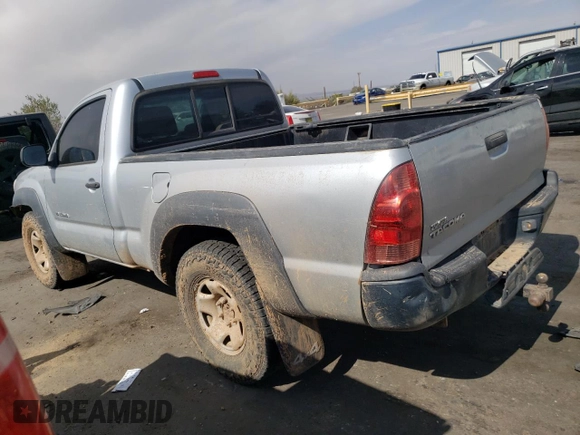 2005 Toyota Tacoma with VIN 5TEPX42N55Z044075, listed as a Copart auction lot 76052604 with 319,732 mi miles and Salvage Title. Bid and sale history available at carsss.com. Image 2.