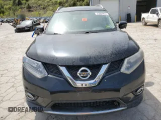 2016 Nissan Rogue SV with VIN KNMAT2MVXGP647312, listed as a Copart auction lot 53097615 with 129,399 mi miles and Salvage Title. Bid and sale history available at DreamBid. Image 5.