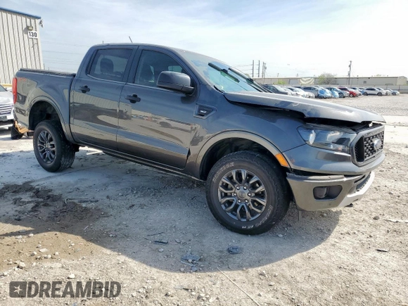 2020 Ford Ranger XL with VIN 1FTER4FH5LLA82567, listed as a Copart auction lot 50975195 with 61,359 mi miles and Salvage Title. Bid and sale history available at DreamBid. Image 4.
