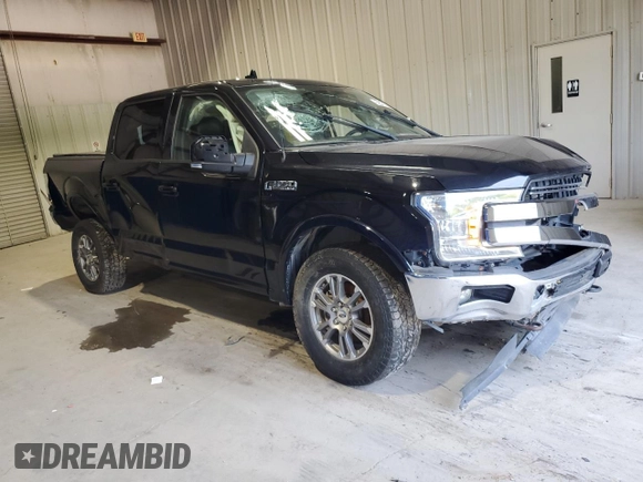 2019 Ford F-150 XL with VIN 1FTEW1E56KFA21028, listed as a Copart auction lot 59571735 with 144,219 mi miles and Clean title. Bid and sale history available at DreamBid. Image 4.
