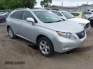 2010 Lexus RX 350 with VIN 2T2BK1BA0AC027930, listed as a IAAI auction lot 42619866 with 184,607 mi miles and . Bid and sale history available at DreamBid. Image 1.
