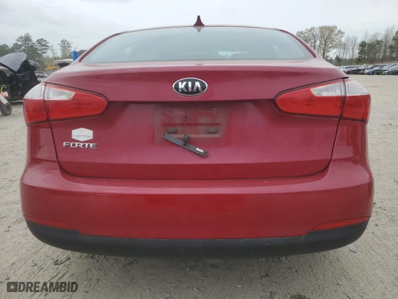 2016 Kia Forte LX with VIN KNAFX4A66G5447068, listed as a Copart auction lot 51489245 with 97,418 mi miles and Clean Title. Bid and sale history available at carsss.com. Image 6.