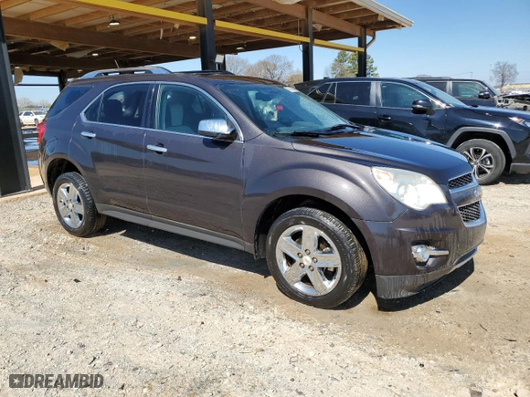 2015 Chevrolet Equinox LTZ with VIN 2GNFLDE36F6316263, listed as a Copart auction lot 47143645 with 217,122 mi miles and Salvage Title. Bid and sale history available at carsss.com. Image 4.