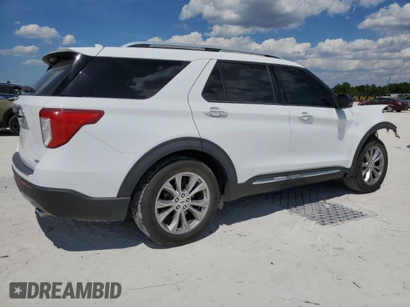 2020 Ford Explorer Limited with VIN 1FMSK7FH3LGC04081, listed as a Copart auction lot 50889145 with 87,065 mi miles and Non Repairable. Bid and sale history available at carsss.com. Image 3.