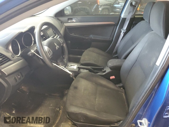2015 Mitsubishi Lancer SE with VIN JA32V2FW8FU001656, listed as a Copart auction lot 74013154 with 114,552 mi miles and Clean Title. Bid and sale history available at DreamBid. Image 7.