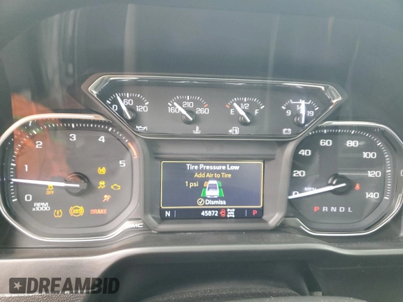 2020 GMC Sierra 2500HD AT4 z VIN 1GT19PEY0LF220676, wystawiony jako Copart lot #51109305 z przebiegiem 45 872 mil mil oraz Szkoda całkowita • Salvage title. Historia ofert i sprzedaży dostępna na DreamBid. Obrazek 9.