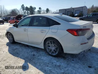 2024 Honda Civic Sedan Sport with VIN 2HGFE2F52RH554693, listed as a Copart auction lot 42432135 with 6,985 mi miles and Salvage Title. Bid and sale history available at carsss.com. Image 2.