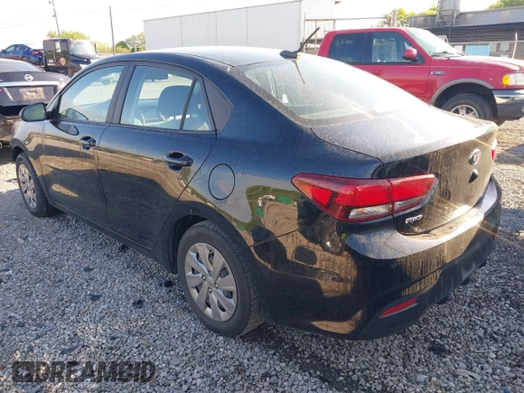 2020 Kia Rio LX with VIN 3KPA24AD6LE309894, listed as a IAAI auction lot 42019106 with 64,851 mi miles and . Bid and sale history available at DreamBid. Image 3.