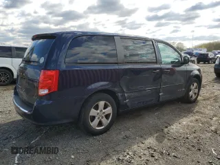2013 Dodge Grand Caravan SE with VIN 2C4RDGBG8DR571536, listed as a Copart auction lot 52874235 with 225,886 mi miles and Salvage Title. Bid and sale history available at DreamBid. Image 3.