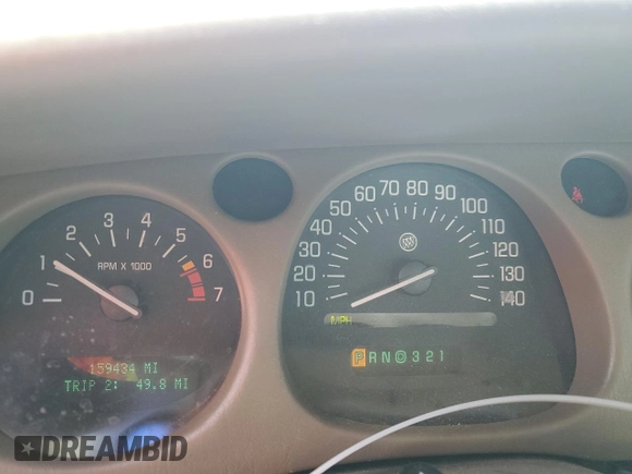 2004 Buick LeSabre Limited с VIN 1G4HR54K344128244, выставлен на аукционе Copart как лот 57591395 с пробегом 159 343 миль миль и Списание • Salvage title. История ставок и продаж доступна на DreamBid. Изображение 9.