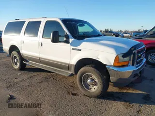 2001 Ford Excursion XLT with VIN 1FMSU41F61EC12313, listed as a IAAI auction lot 41349605 with 247,352 mi miles and . Bid and sale history available at DreamBid. Image 1.