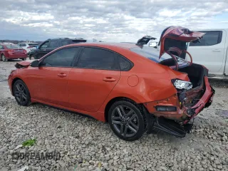 2020 Kia Forte GT-Line with VIN 3KPF34ADXLE207047, listed as a Copart auction lot 46917585 with 33,120 mi miles and Non Repairable. Bid and sale history available at carsss.com. Image 2.