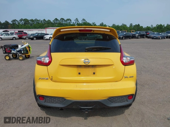 2015 Nissan Juke SL z VIN JN8AF5MV0FT554723, wystawiony jako IAAI lot #42415529 z przebiegiem 226 752 mil mil oraz . Historia ofert i sprzedaży dostępna na DreamBid. Obrazek 16.