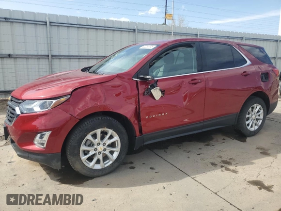 2019 Chevrolet Equinox LT with VIN 2GNAXUEVXK6290745, listed as a Copart auction lot 52259395 with 103,359 mi miles and Salvage Title. Bid and sale history available at DreamBid. Image 1.
