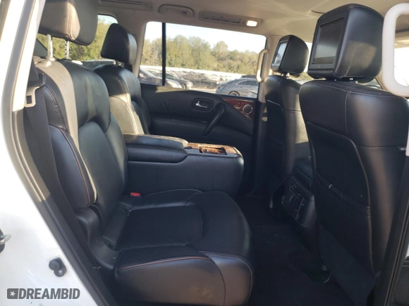 2019 Nissan Armada Platinum with VIN JN8AY2NF4K9351616, listed as a Copart auction lot 74055284 with 130,953 mi miles and Salvage Title. Bid and sale history available at carsss.com. Image 11.