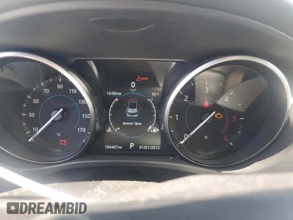 2017 Jaguar F-Pace 20d Prestige with VIN SADCK2BN2HA087888, listed as a Copart auction lot 64618065 with 104,407 mi miles and Clean title. Bid and sale history available at DreamBid. Image 9.