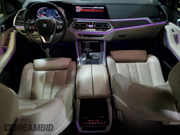 2020 BMW X5 sDrive40i with VIN 5UXCR4C00L9C26093, listed as a Copart auction lot 81833724 with 66,583 mi miles and Clean title. Bid and sale history available at DreamBid. Image 8.