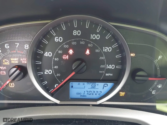2015 Toyota RAV4 LE with VIN 2T3BFREV0FW249192, listed as a IAAI auction lot 42093933 with 170,222 mi miles. Bid and sale history available at carsss.com. Image 7.