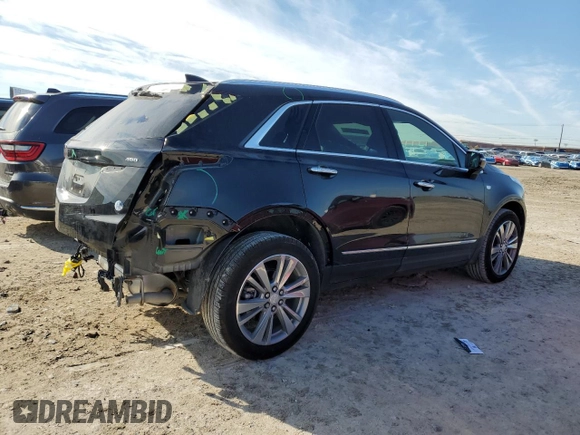 2024 Cadillac XT5 FWD Premium Luxury with VIN 1GYKNCRS6RZ718865, listed as a Copart auction lot 88272325 with 10,278 mi miles and Salvage title. Bid and sale history available at DreamBid. Image 3.