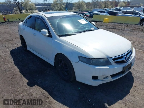 2008 Acura TSX with VIN JH4CL96898C000450, listed as a IAAI auction lot 42071096 with 180,706 mi miles. Bid and sale history available at carsss.com. Image 1.