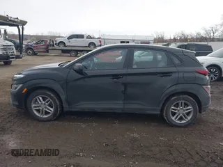 2022 Hyundai Kona SE with VIN KM8K2CABXNU872332, listed as a IAAI auction lot 41477508 with 23,467 mi miles. Bid and sale history available at carsss.com. Image 15.