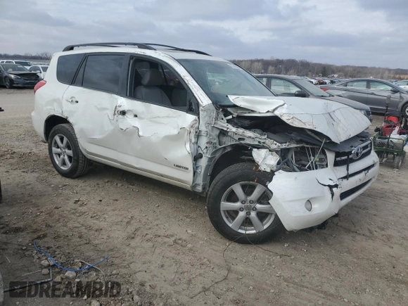 2008 Toyota RAV4 Ltd with VIN JTMBK34V285050973, listed as a Copart auction lot 87446354 with 0 mi miles and Salvage Title. Bid and sale history available at carsss.com. Image 4.