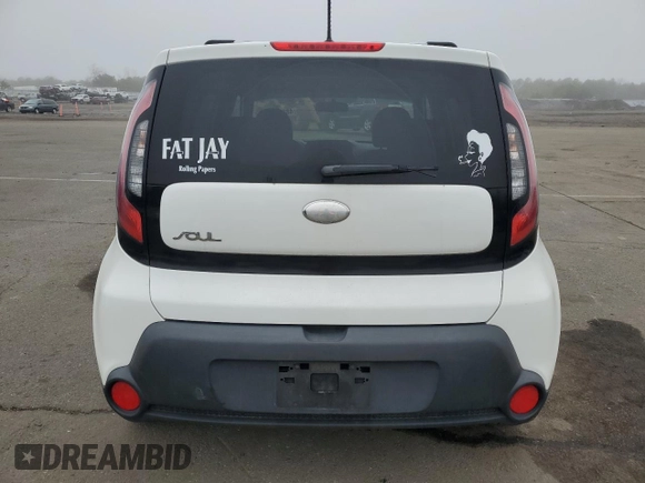 2015 Kia Soul + with VIN KNDJP3A52F7111953, listed as a Copart auction lot 48869305 with 110,581 mi miles and Salvage Title. Bid and sale history available at carsss.com. Image 6.