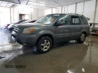 2007 Honda Pilot EX-L z VIN 2HKYF185X7H501885, wystawiony jako Copart lot #56076895 z przebiegiem 161 483 mil mil oraz Szkoda całkowita • Salvage title. Historia ofert i sprzedaży dostępna na DreamBid. Obrazek 1.