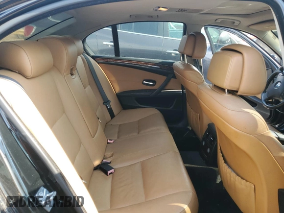 2010 BMW 5 Series 535i xDrive with VIN WBANV9C58AC138689, listed as a Copart auction lot 44629715 with 184,578 mi miles and Clean Title. Bid and sale history available at carsss.com. Image 10.
