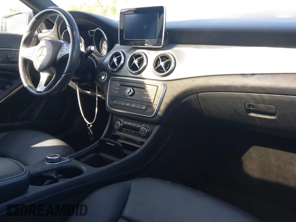 2015 Mercedes-Benz CLA 250 with VIN WDDSJ4EB1FN247908, listed as a IAAI auction lot 41992660 with 56,959 mi miles and . Bid and sale history available at DreamBid. Image 5.