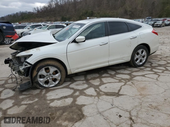 2012 Honda Crosstour EX-L with VIN 5J6TF2H5XCL001080, listed as a Copart auction lot 47047035 with Not Provided miles and Salvage Title. Bid and sale history available at carsss.com. Image 1.