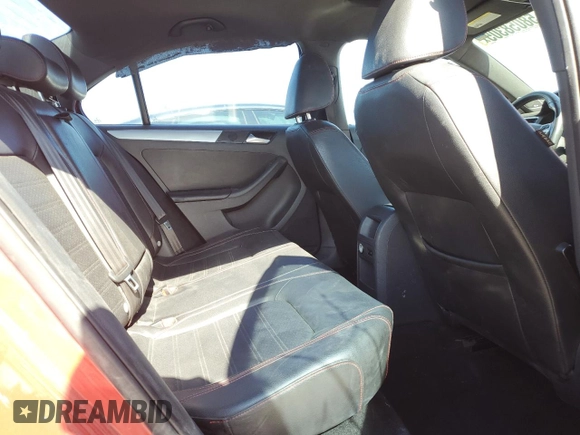 2014 Volkswagen Jetta GLI Edition 30 with VIN 3VW4S7AJ3EM354382, listed as a Copart auction lot 58058305 with 128,307 mi miles and Salvage title. Bid and sale history available at DreamBid. Image 10.