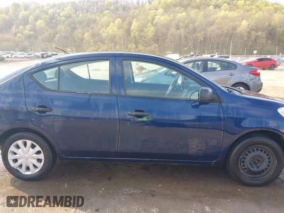 2014 Nissan Versa SV with VIN 3N1CN7AP2EL862734, listed as a IAAI auction lot 42065737 with 48,433 mi miles and . Bid and sale history available at carsss.com. Image 13.