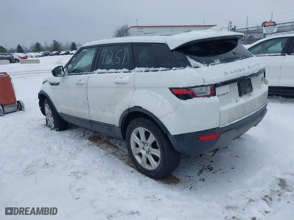 2018 Land Rover Range Rover Evoque SE with VIN SALVP2RX3JH299251, listed as a IAAI auction lot 41352618 with 85,875 mi miles. Bid and sale history available at carsss.com. Image 3.