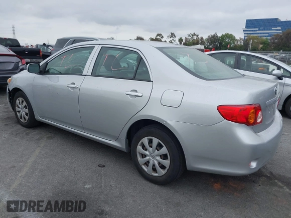 2009 Toyota Corolla with VIN JTDBL40EX9J053301, listed as a IAAI auction lot 42104828 with 55,886 mi miles and . Bid and sale history available at carsss.com. Image 3.