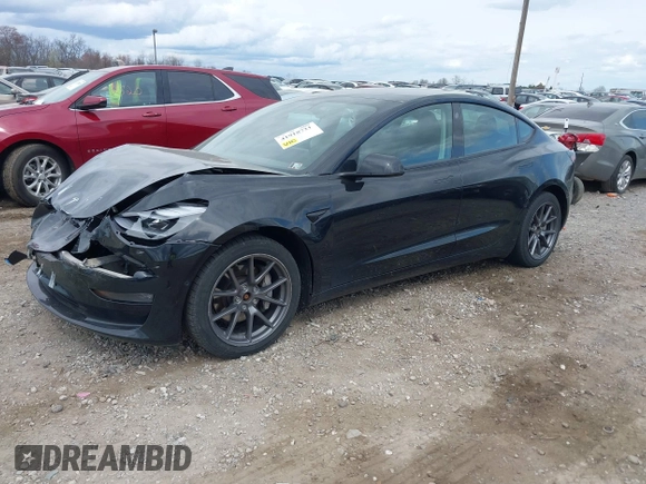 2021 Tesla Model 3 Long Range with VIN 5YJ3E1EB4MF012822, listed as a IAAI auction lot 41918721 with 69,105 mi miles. Bid and sale history available at carsss.com. Image 17.