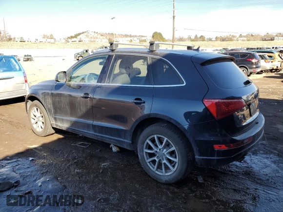 2011 Audi Q5 Premium with VIN WA1CFAFPXBA010158, listed as a Copart auction lot 42733505 with 115,880 mi miles and Salvage title. Bid and sale history available at DreamBid. Image 2.