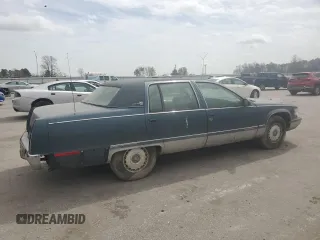 1996 Cadillac Fleetwood z VIN 1G6DW52P4TR704177, wystawiony jako Copart lot #49005355 z przebiegiem 145 635 mil mil oraz Czysty tytuł • Clean title. Historia ofert i sprzedaży dostępna na DreamBid. Obrazek 3.